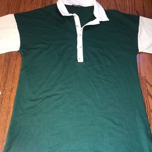 I am selling this green and cream shirt dress !!!